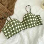 green check bra panty set for women comfortable innerwear Pakistan