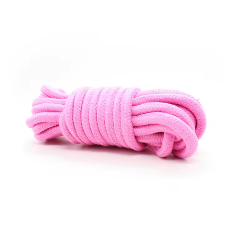 Pink BDSM rope accessory in Pakistan for bondage roleplay kit